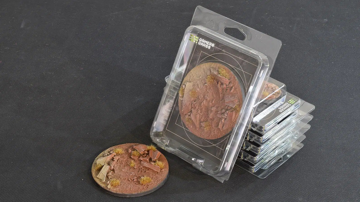 Gamers Grass: Bases Badlands Round 100mm (x1)