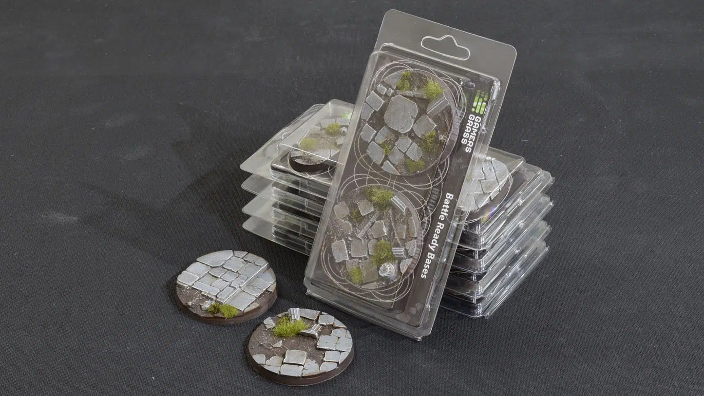 Gamers Grass: Bases Temple Round 60mm (x2)