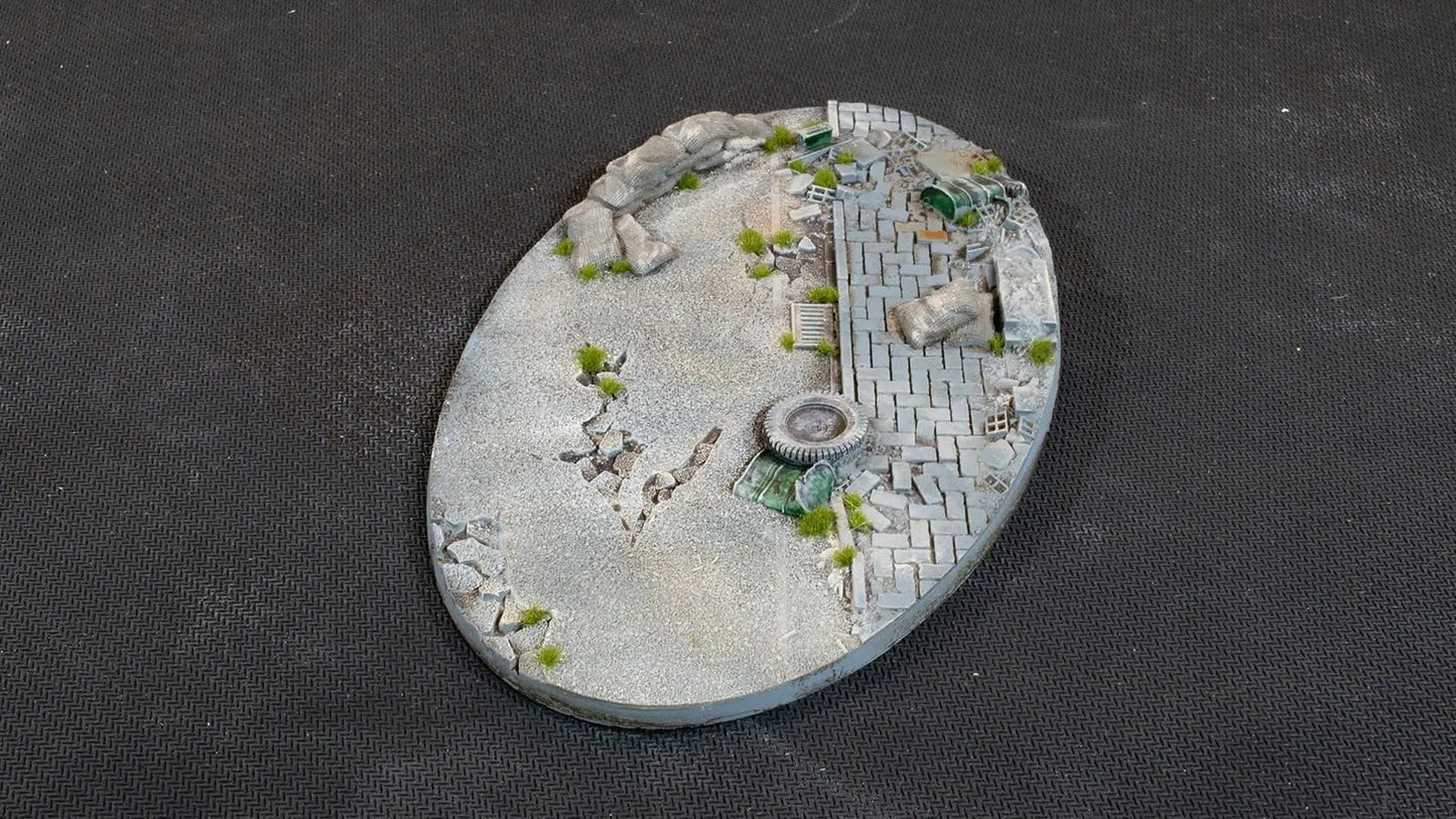 Gamers Grass: Bases Urban Warfare Oval 170mm (x1)
