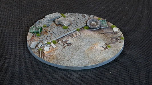 Gamers Grass: Bases Urban Warfare Oval 120mm (x1)