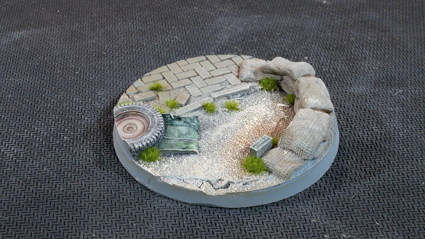 Gamers Grass: Bases Urban Warfare Round 60mm (x2)