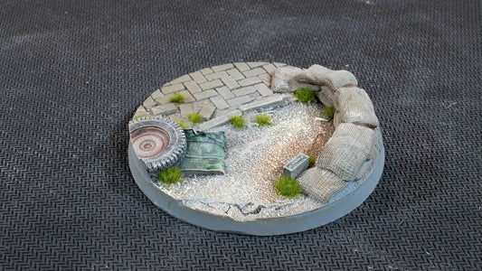 Gamers Grass: Bases Urban Warfare Round 60mm (x2)
