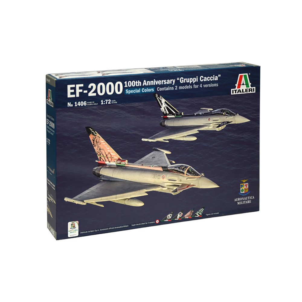 Italeri: 1/72 EF-2000 100th Anniversary Gruppi Caccia 1406