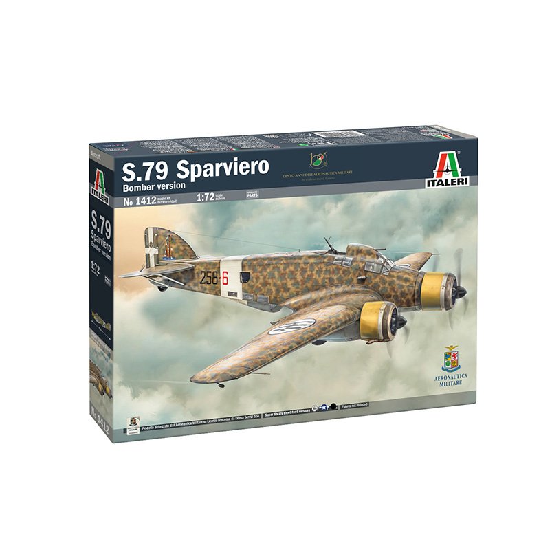 Italeri: 1/72 S.79 Sparviero Bomber Version 1412
