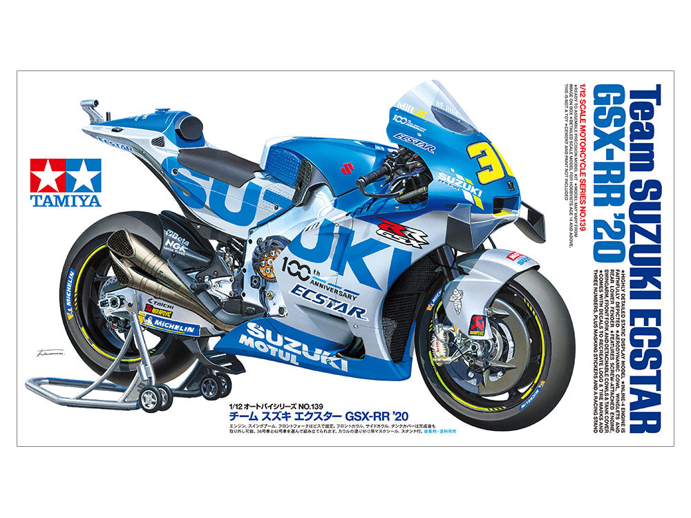Tamiya: 1/12 Team Suzuki Ecstar GSX-RR 2020 14139