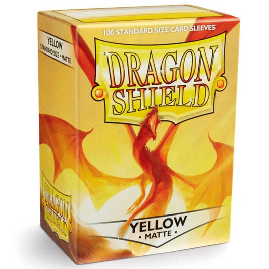 Dragon Shield: Sleeves Matte Yellow