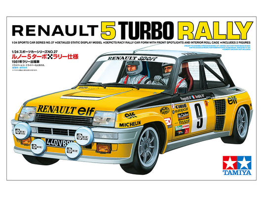 Tamiya: 1/24 Renault 5 Turbo Rally 24027
