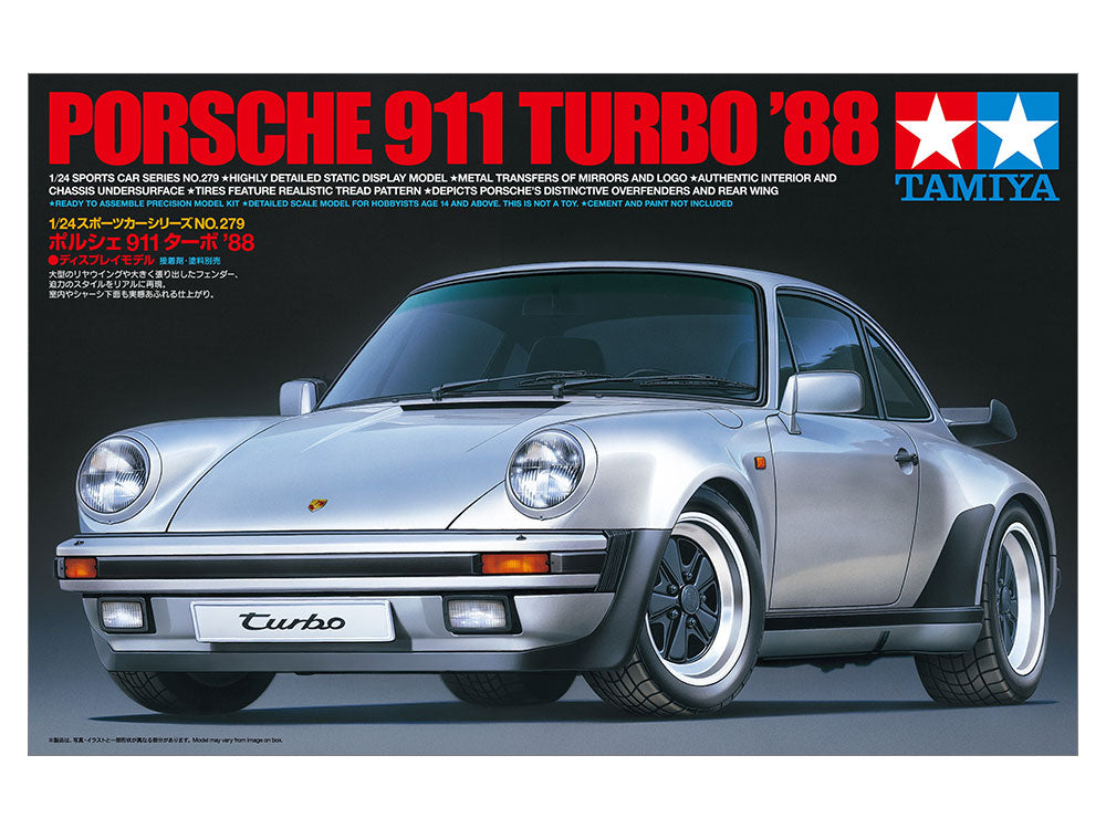 Tamiya: 1/24 Porsche 911 Turbo 1988 24279