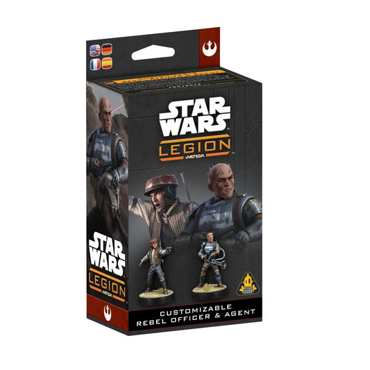 Star Wars Legion: Customizable Rebel Officer & Agent