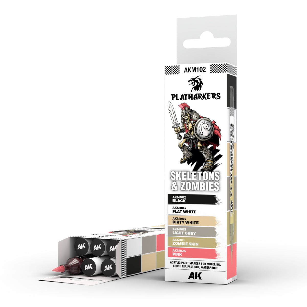 AK Interactive: Playmarkers Sets Skeletons & Zombies