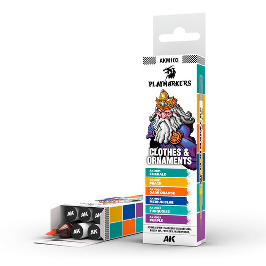 AK Interactive: Playmarkers Sets Clothes & Ornaments