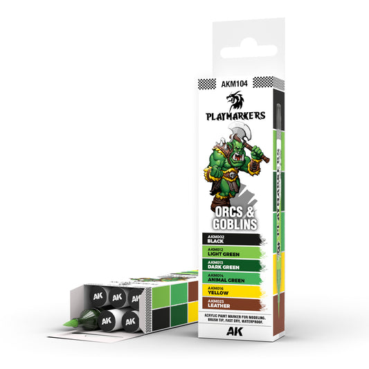 AK Interactive: Playmarkers Sets Orcs & Goblins