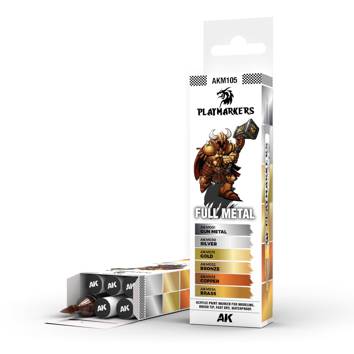 AK Interactive: Playmarkers Sets Full Metal