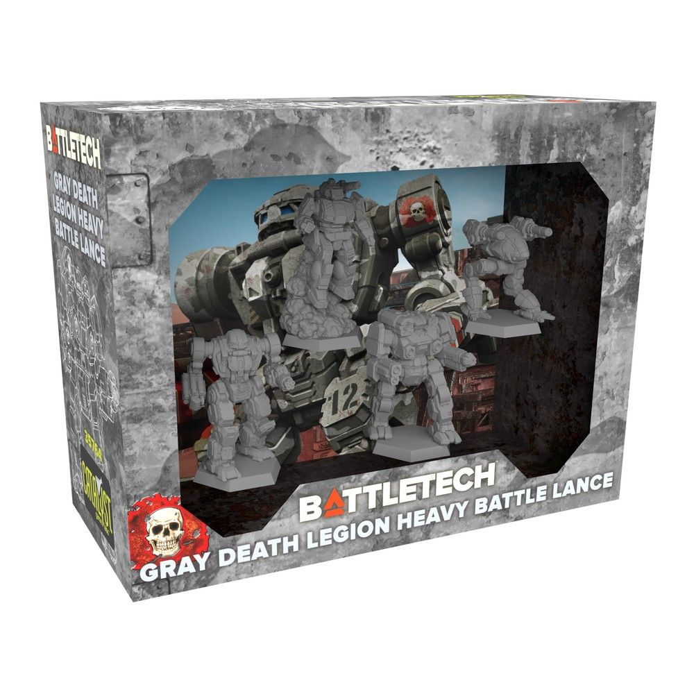 Battletech: Gray Death Legion Heavy Battle Lance