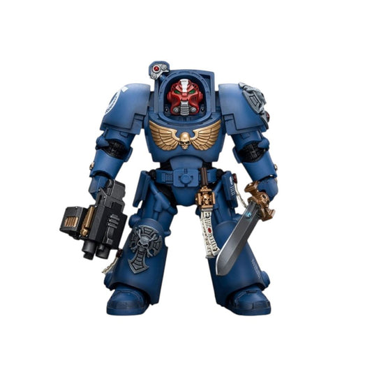 JoyToy: Warhammer 40k Ultramarines Terminator Sergeant with Power Sword
