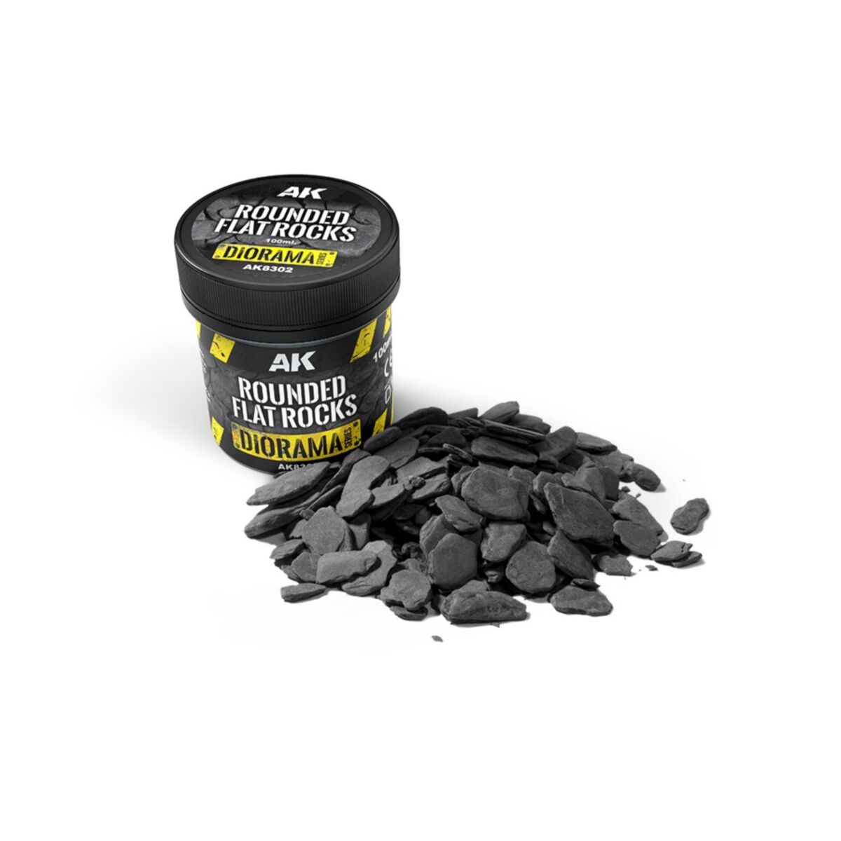 AK Interactive: Dioramas Angular Flat Rocks 100ml