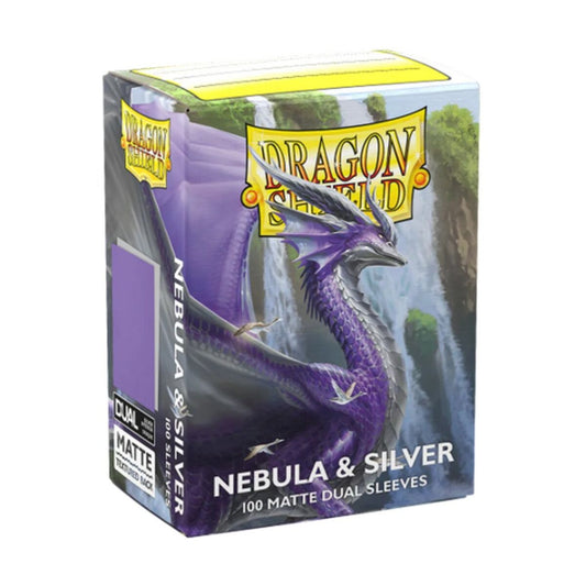 Dragon Shield: Sleeves Matte Dual Nebula & Silver