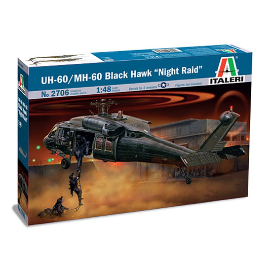 Italeri: 1/48 UH-60/MH-60 Black Hawk Night Raid 2706