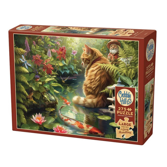 Cobble Hill: 275pc XL Koi Cat