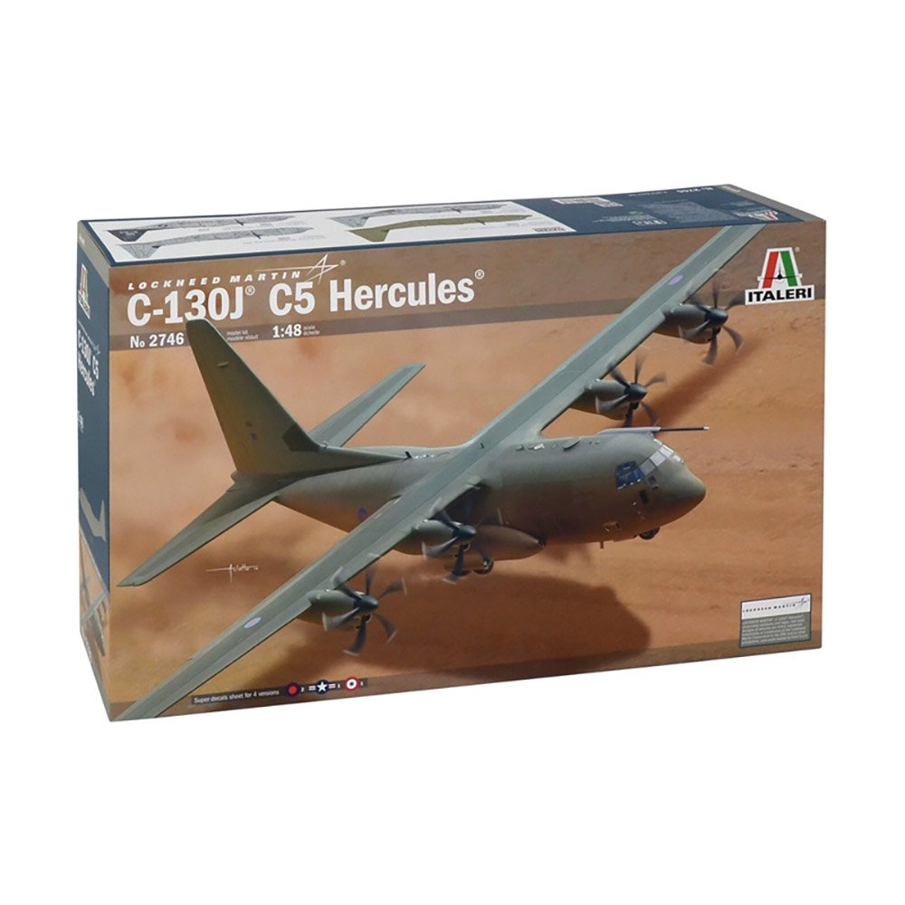 Italeri: 1/48 Lockheed Martin C-130J C5 Hercules 2746