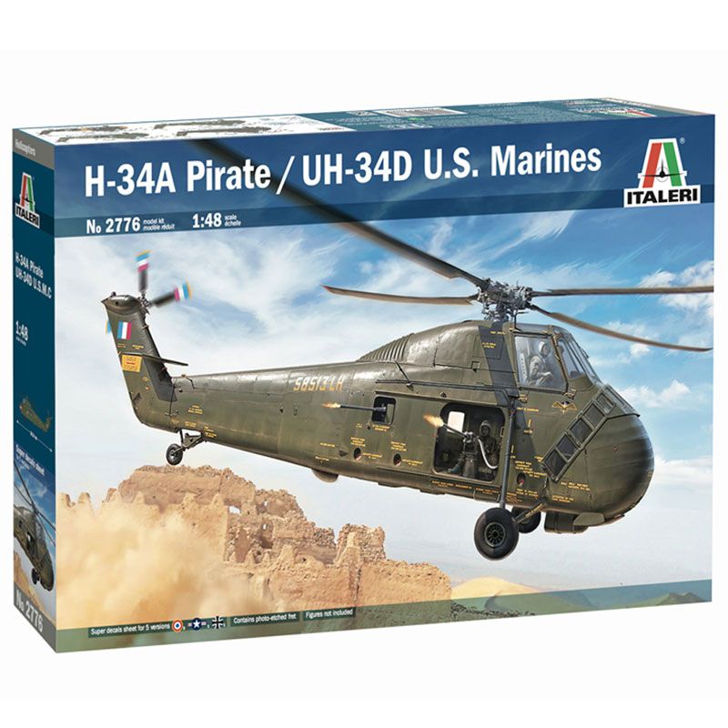 Italeri: 1/48 H-34A Pirate/UH-34D US Marines 2776