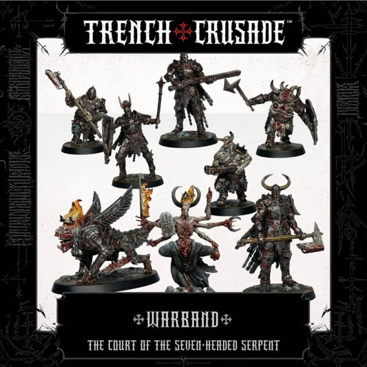 Trench Crusade: Warband Court of the Seven-Headed Serpent by Pluto Minis