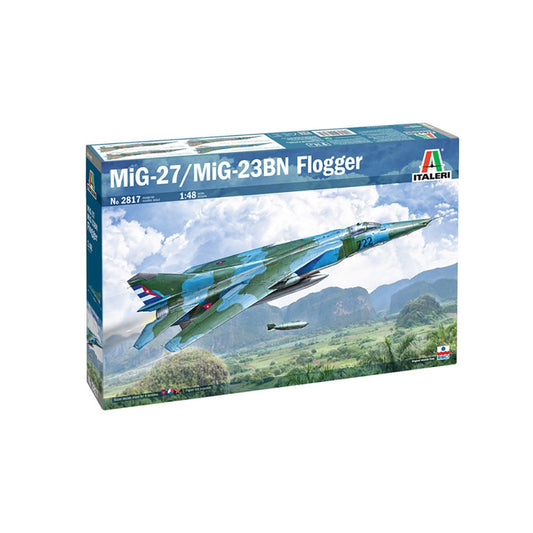 Italeri: 1/48 Mig-27/Mig-23BN Flogger 2817