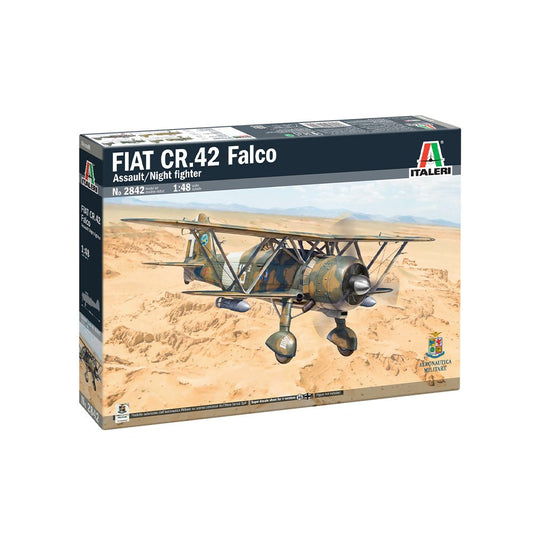 Italeri: 1/48 Fiat CR.42 Falco Assault/Night Fighter 2842