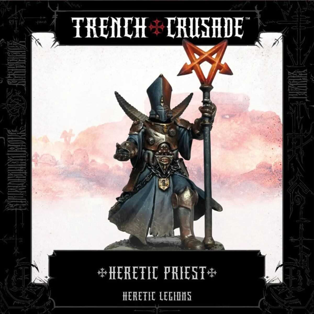 Trench Crusade: Heretic Priest by Pluto Minis