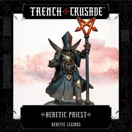 Trench Crusade: Heretic Priest by Pluto Minis