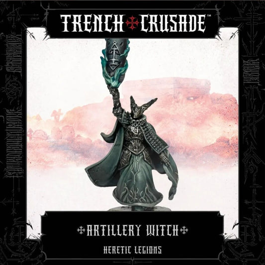 Trench Crusade: Artillery Witch by Pluto Minis