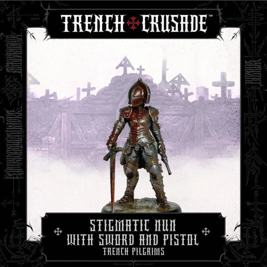 Trench Crusade: Stigmatic Nun (Sword/Pistol) by Pluto Minis