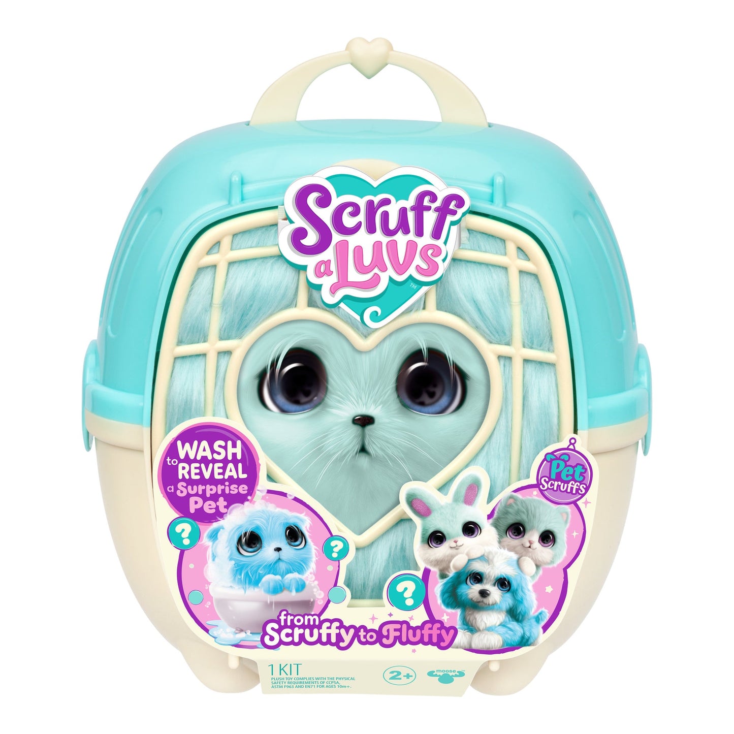 Little Live Pets: Scruff-a-Luvs Pet Blue Series 1 (Blind Box - One Randomly Selected)