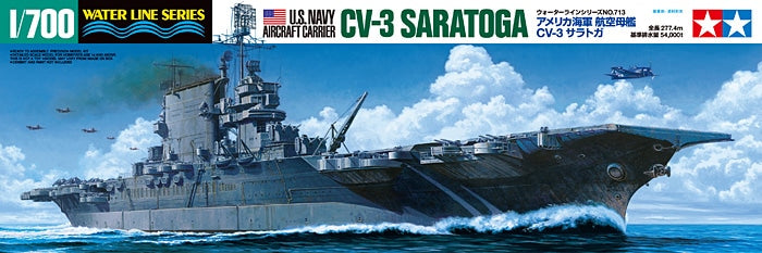 Tamiya: 1/700 US Navy Aircraft Carrier CV-3 Saratoga 31713