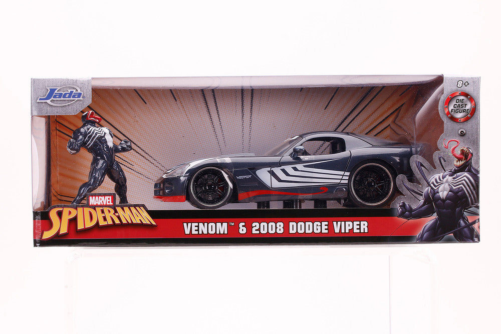 Jada: 1/24 Marvel 2008 Dodge Viper with Venom