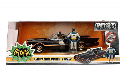 Jada: 1/24 Batman 1966 Batmobile with Batman & Robin