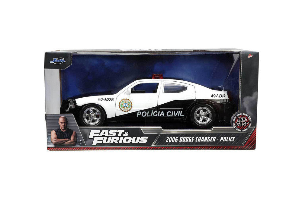 Jada: 1/24 Fast & Furious 2006 Dodge Charger Police