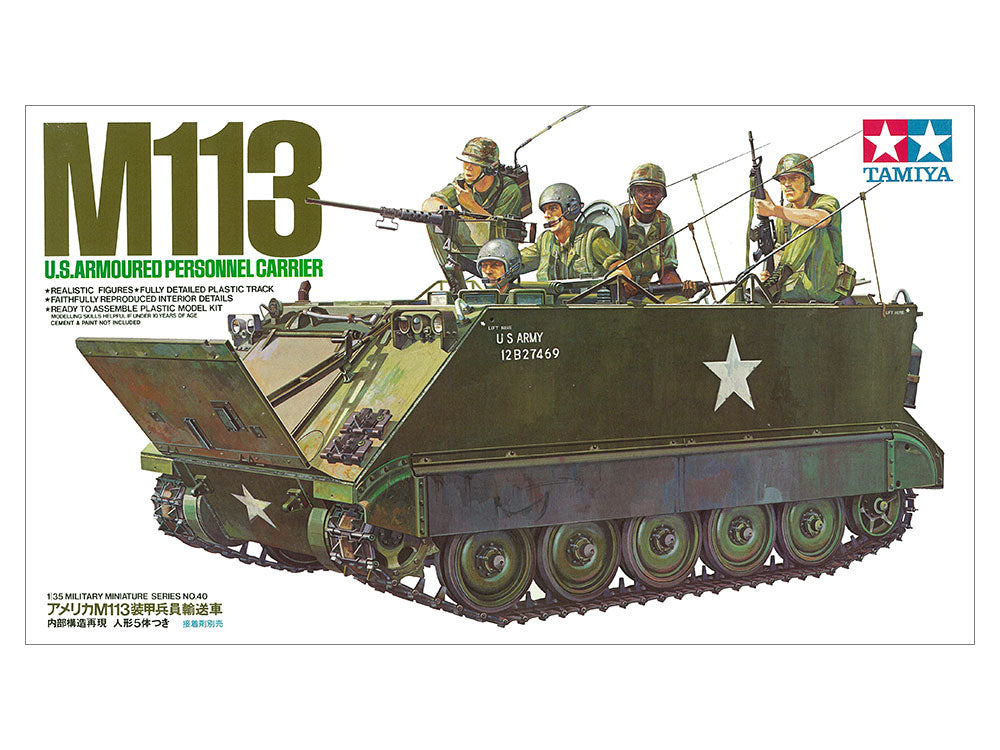 Tamiya: 1/35 US Armoured Personnel Carrier M113 35040