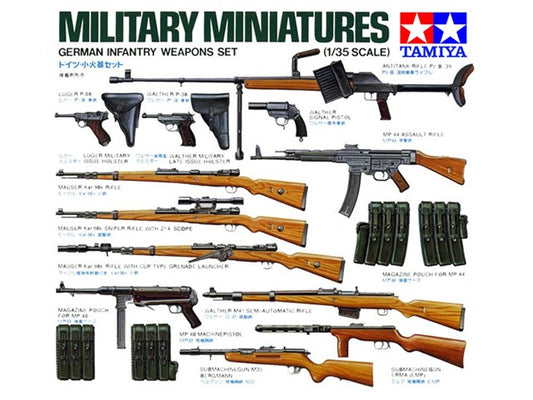 Tamiya: 1/35 German Infantry Weapons Set 35111