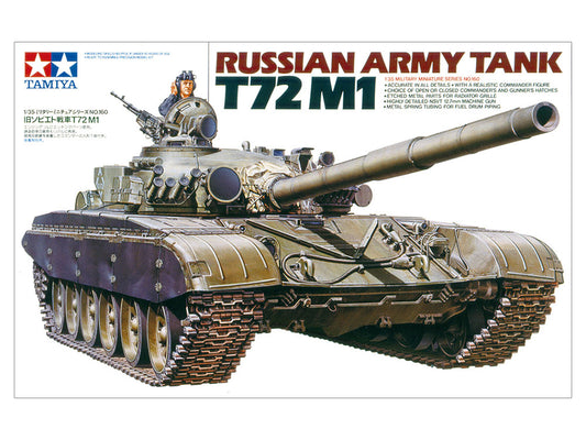 Tamiya: 1/35 Russian Army Tank T72 M1 35160