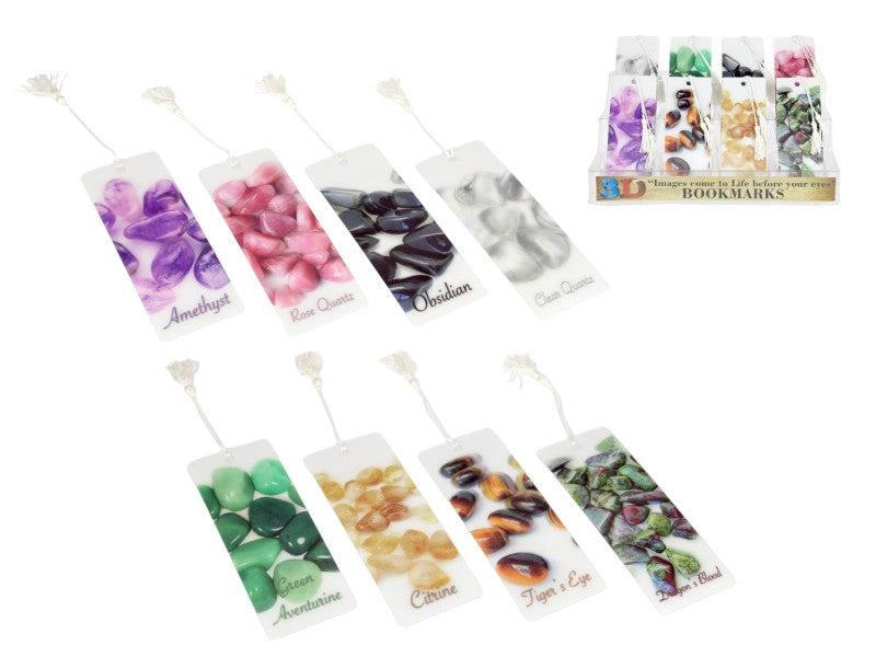 3D Gemstone Bookmark 15cm (Assorted - One Randomly Selected)