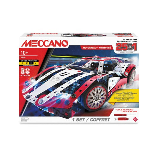 Meccano: 25in1 Multi Model Set Supercar