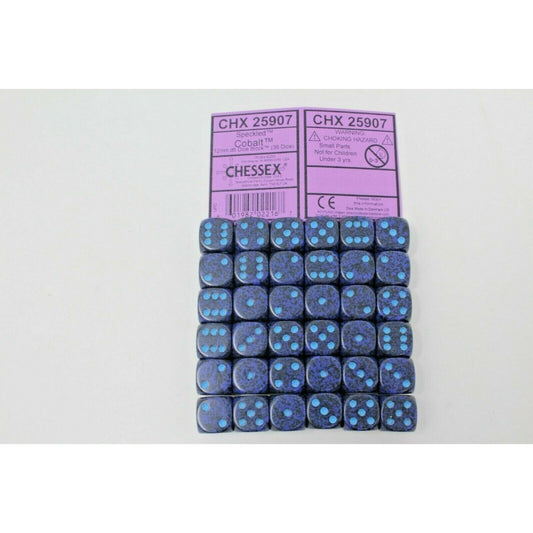 Chessex: Speckled 12mm D6 Cobalt (x36)
