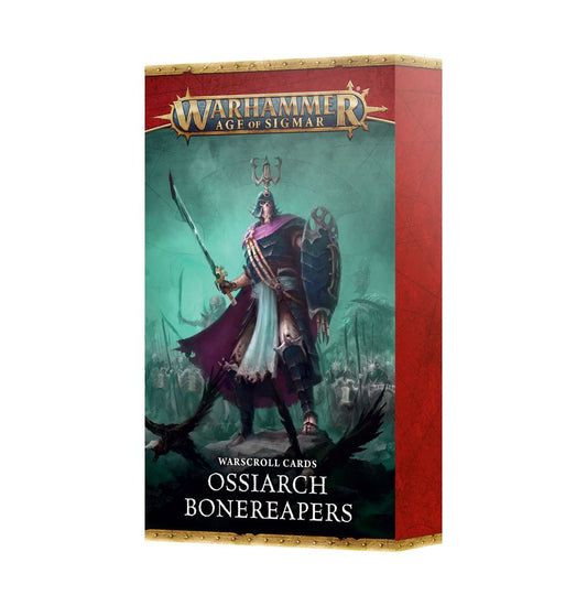 Age of Sigmar: Warscroll Cards Ossiarch Bonereapers 4E