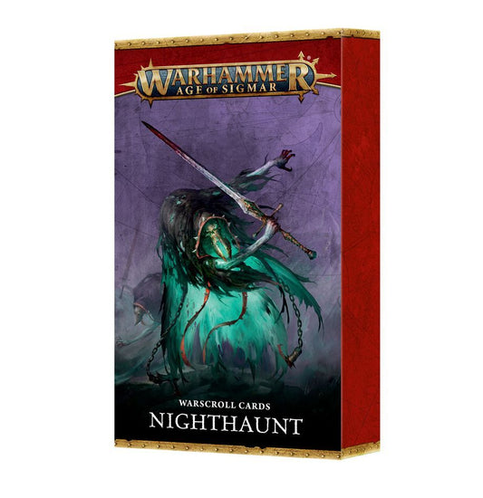 Age of Sigmar: Warscroll Cards Nighthaunt 4E
