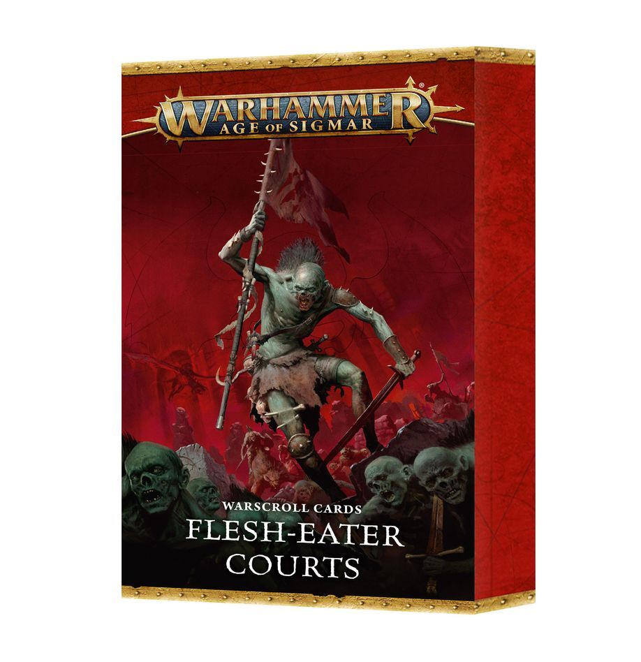 Age of Sigmar: Warscroll Cards Flesh-Eater Courts 4E