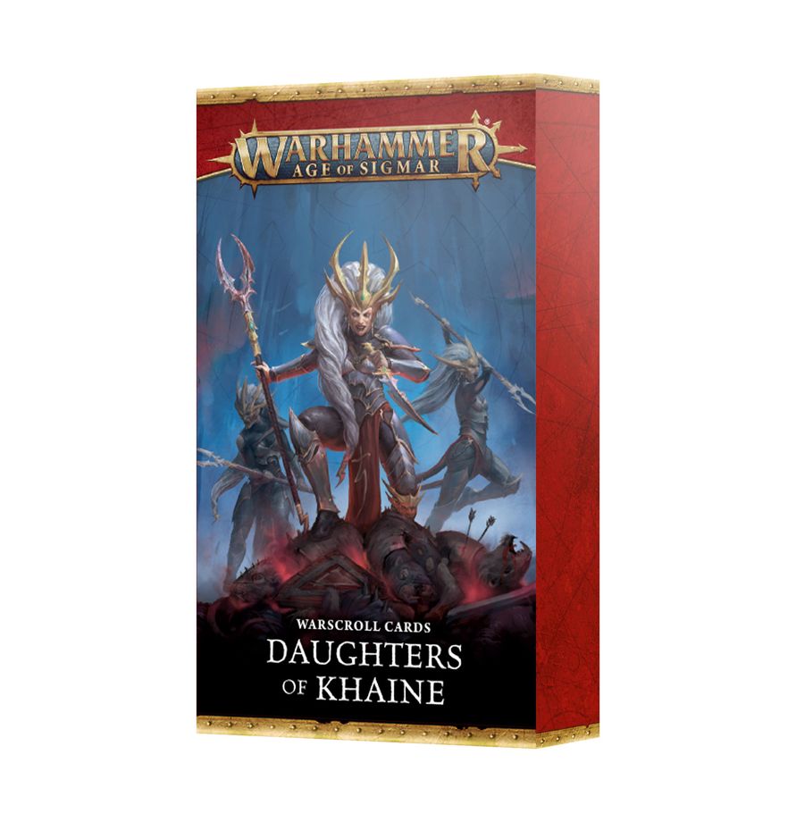 Age of Sigmar: Warscroll Cards Daughters of Khaine 4E