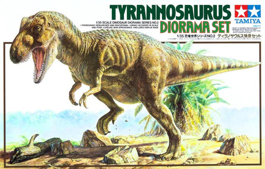 Tamiya: 1/35 Tyrannosaurus Rex Diorama Set 60102