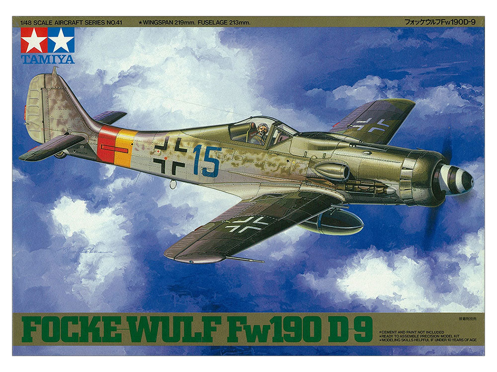 Tamiya: 1/48 Focke-Wulf FW190 D-9 61041