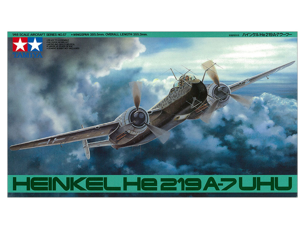 Tamiya: 1/48 Heinkel He219 A-7 UHU 61057